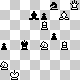 chess diagram mate in 3 - problem difficulty: ****