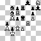 chess diagram mate in 2 - problem difficulty: **