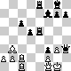 chess diagram mate in 3 - problem difficulty: ***
