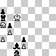 chess diagram mate in 4 - problem difficulty: ***