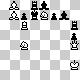 chess diagram mate in 2 - problem difficulty: **