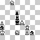 chess diagram mate in 3 - problem difficulty: ***