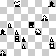 chess diagram mate in 3 - problem difficulty: **