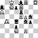 chess diagram mate in 2 - problem difficulty: **