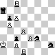 chess diagram mate in 3 - problem difficulty: ***