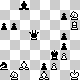 chess diagram mate in 3 - problem difficulty: ***